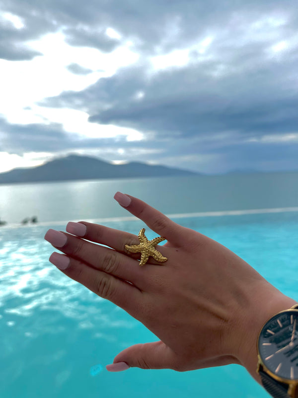 Bague étoile de mer🐚