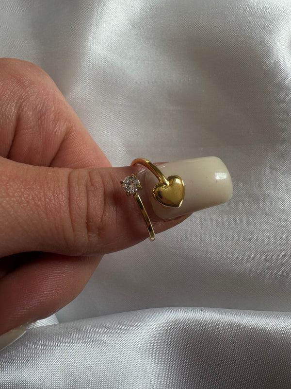 Bague cœur