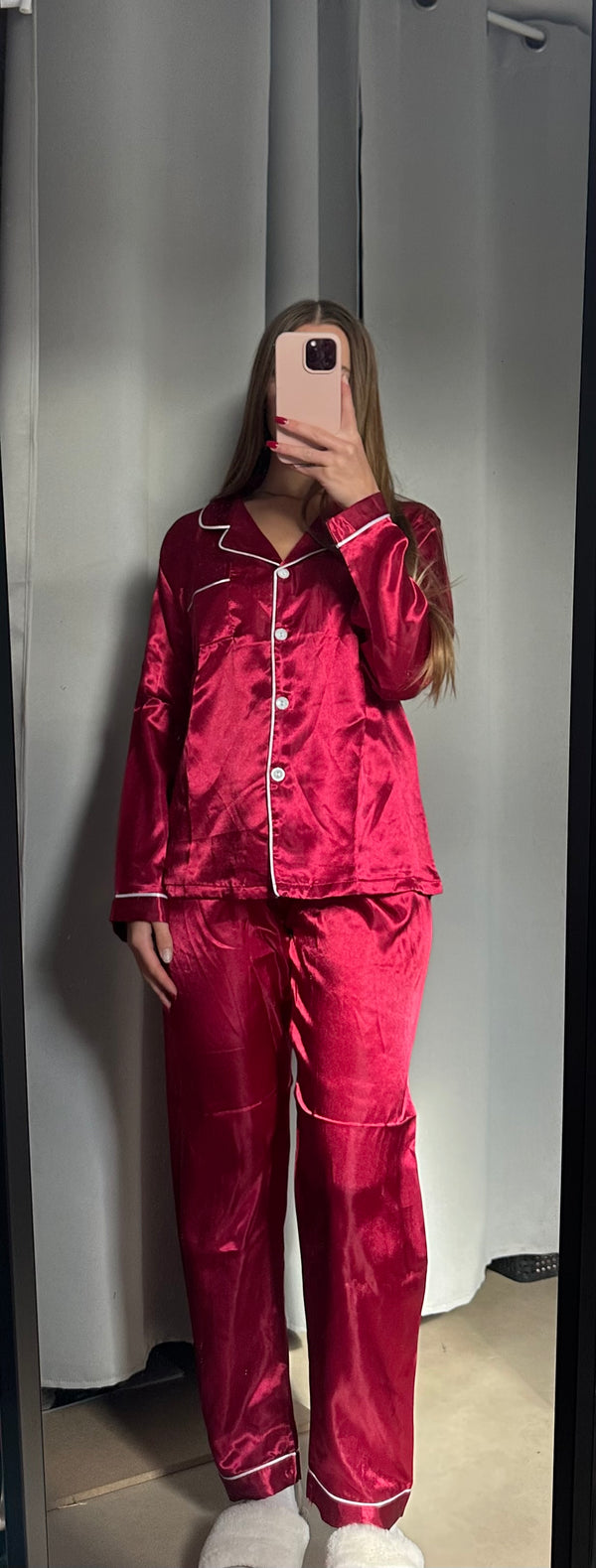 Pyjama satiné