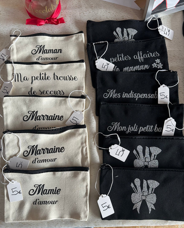 Trousse en coton  S